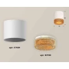 Комплект накладного светильника Ambrella light Techno Spot XS7401024 SWH/CF белый песок/кофе (C7401, N7195)