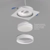 Встраиваемый светильник Denkirs Flat DK2091-WH