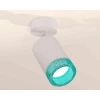 Комплект накладного светильника Ambrella light Techno Spot XM6312004 SWH/BL белый песок/голубой (A2202, C6312, N6153)