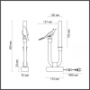 Настольная лампа Odeon Light L-Vision Lark 5431/2TL