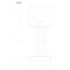 Настольная лампа Divinare Volturn 1243/17 TL-15
