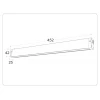 Трековый светодиодный светильник Ambrella Light Track System Magnetic 220V GL1281