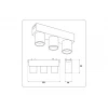Трековый светодиодный светильник Ambrella light Track System GV1503