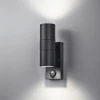 Уличный настенный светильник Arte Lamp Mistero A3322AL-2BK