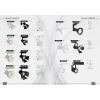 Трековый светильник свободного перемещения (на шину) arte lamp a5319pl-1wh track lights 1xgu10 50w 220v ip20