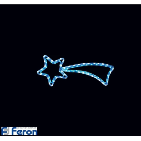 Световая фигура "красная комета", lt009