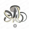 Управляемый светодиодный светильник Ellastica подвес on/off VOLNA DOUBLE 90W 6R-500/1200-WHITE/OPAL-220-IP20 Maysun Astrella Estares