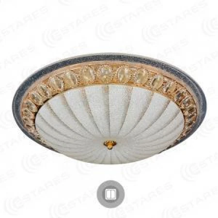 Управляемый светодиодный светильник on/off CASABLANCA GOLD 72W R-515-WHITE-220-IP20 Maysun Astrella Estares