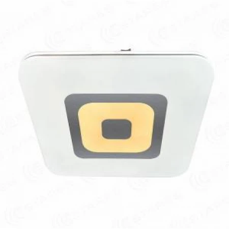 Управляемый светодиодный светильник QUADRON DOUBLE SMART 72W S-450-WHITE-220-IP44 квадратный