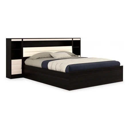 Кровать двуспальная Виктория-МБ с матрасом 2000х1800