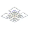Светодиодная люстра 18024/4+4B WHT