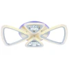 Светодиодная люстра 18028/2+2 WHT