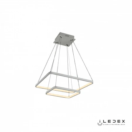 Люстра подвесная светодиодная iLedex 8153-500+300-D-T WH