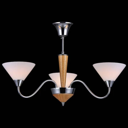 Люстра Natali Kovaltseva 11400/3C CHROME, OAK 11400