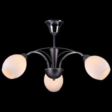 Люстра Natali Kovaltseva 11402/3C CHROME, GREY 11402