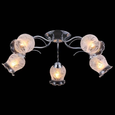 Люстра Natali Kovaltseva 11415/5C CHROME 11415