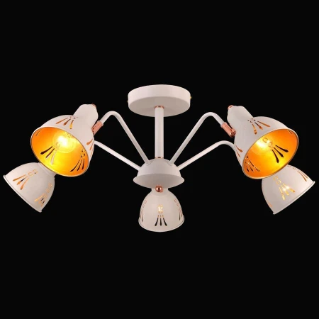 Люстра Natali Kovaltseva FAVORIT 75097/5C WHITE FAVORIT