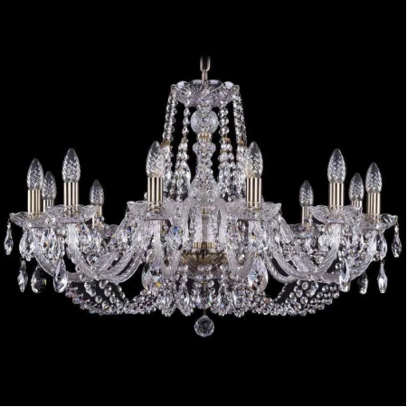 Хрустальная люстра Bohemia Ivele Crystal 1406/12/300/Pa