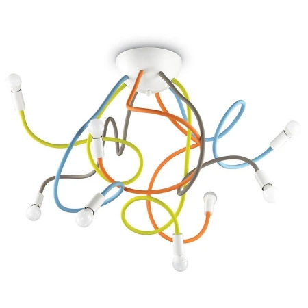 Светильник для детской Ideal Lux MULTIFLEX PL8 COLOR