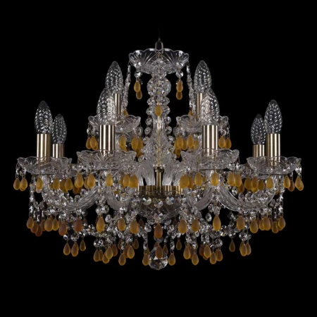 Подвесная люстра Bohemia Ivele 1410/8+4/195/Pa/V1003