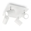 Спот Ideal Lux Spot PL4 Bianco