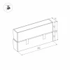 Трековый светодиодный светильник Arlight Mag-Laser-Fold-45-S320-12W Day4000 026975