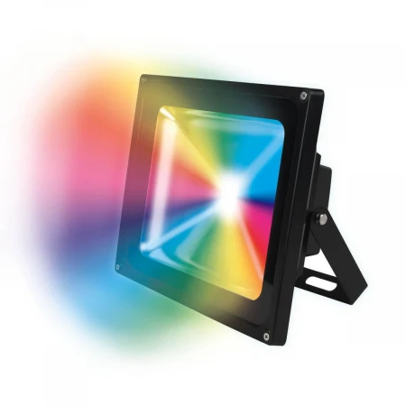 Прожектор светодиодный (UL-00000782) Uniel ULF-S01-20W/RGB/RC IP65 110-240В