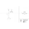Встраиваемый светодиодный светильник Maytoni Yin DL034-2-L12W