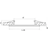 Рамка Lightstar Domino Quadro 214527