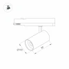 Трековый светодиодный светильник Arlight LGD-Nika-4TR-R100-20W Day4000 031111